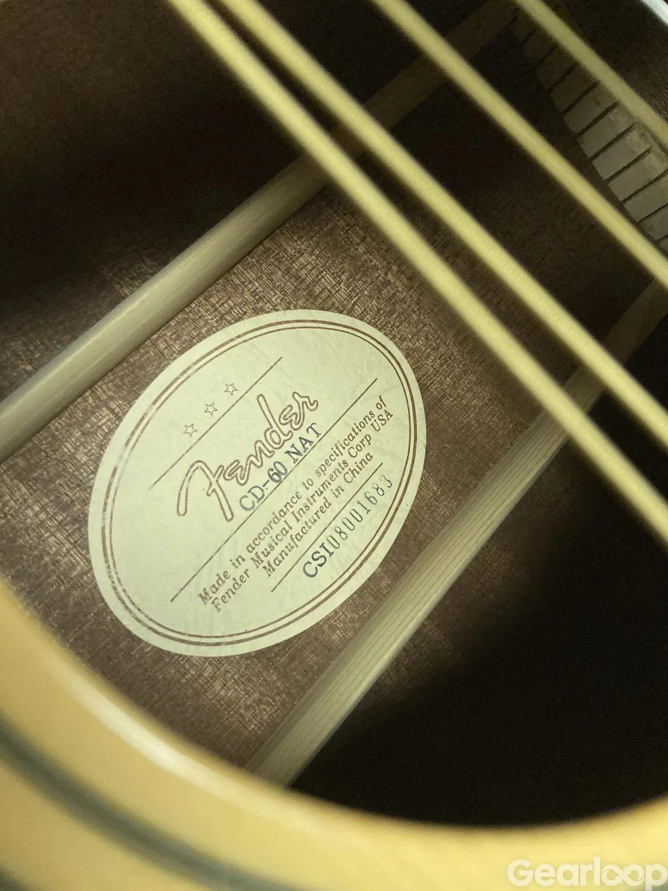 Fender CD-60 - bild 2