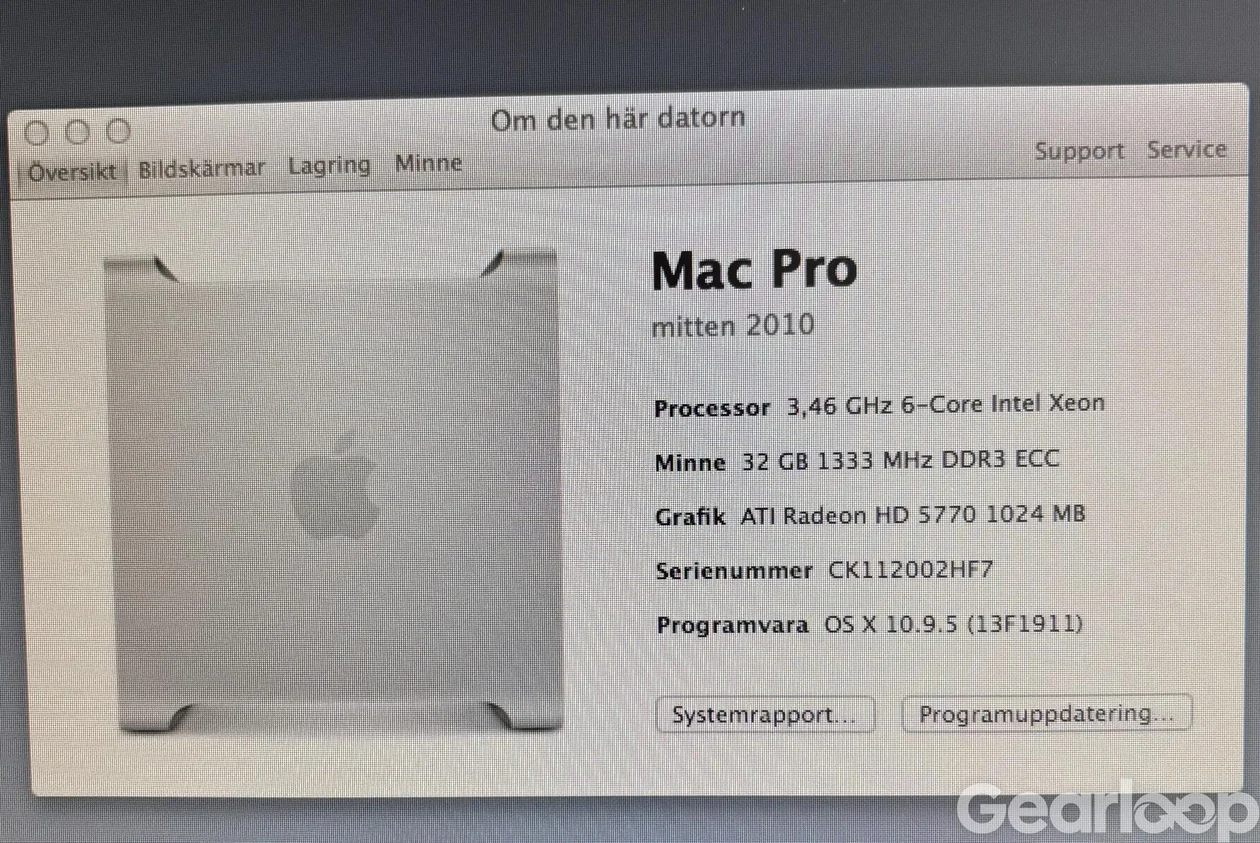 Mac Pro med Pro tools HD8 och ett Lynx Aurora 16 - bild 4