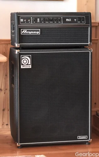 Ampeg SVT CL + Ampeg SVT-410HLF - Bastopp och Kabinett