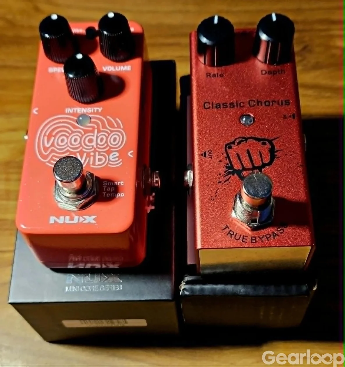 LPD Pedals Sixty8X, NU-X Voodoo Vibe, Effects 05 Classic Chorus - bild 2