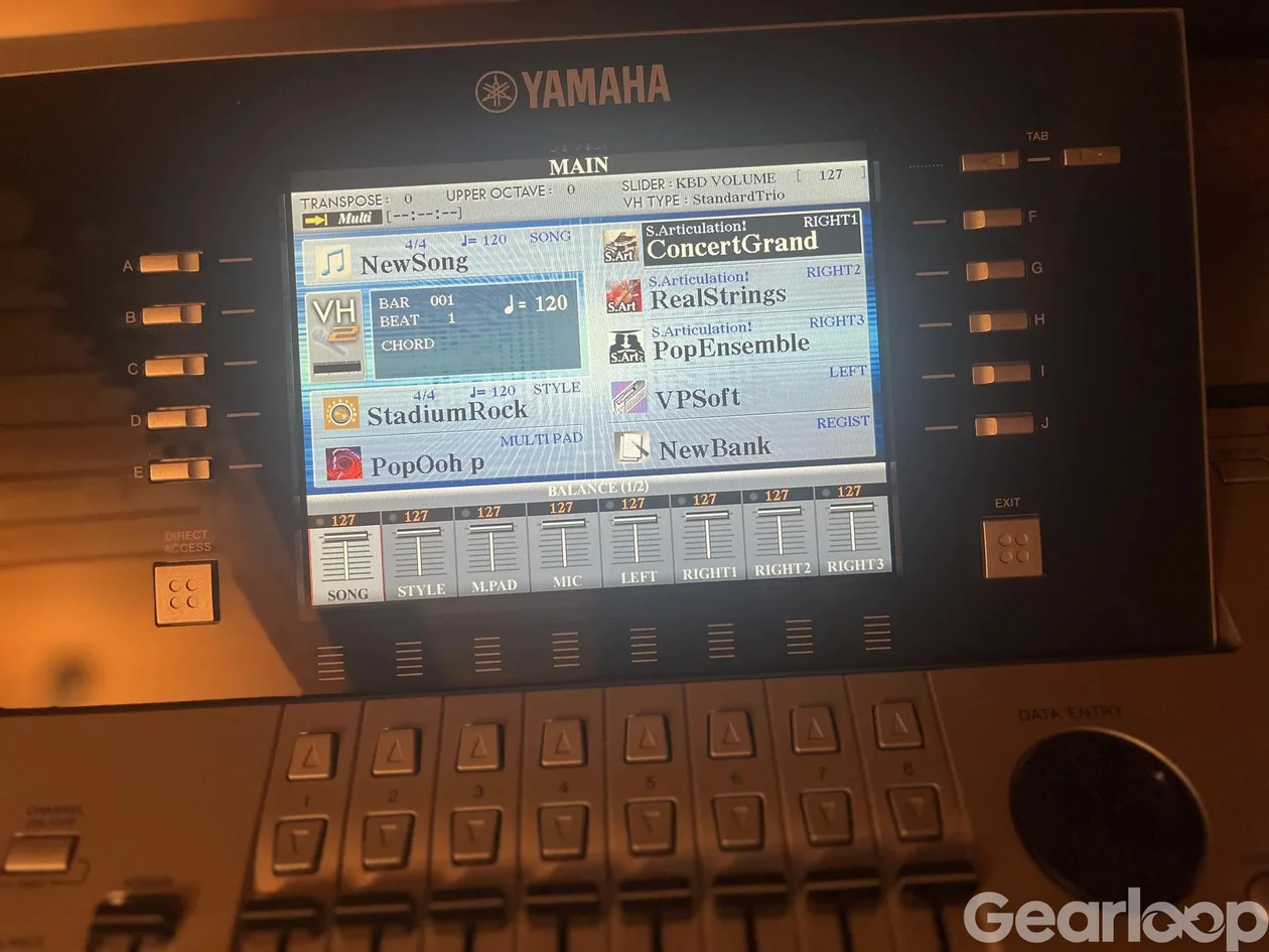 Yamaha Tyros 4 Digital Workstation with Yamaha TRS-MS04 Speakers - bild 2