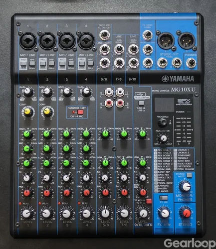 Yamaha MG10 XU Mixerbord