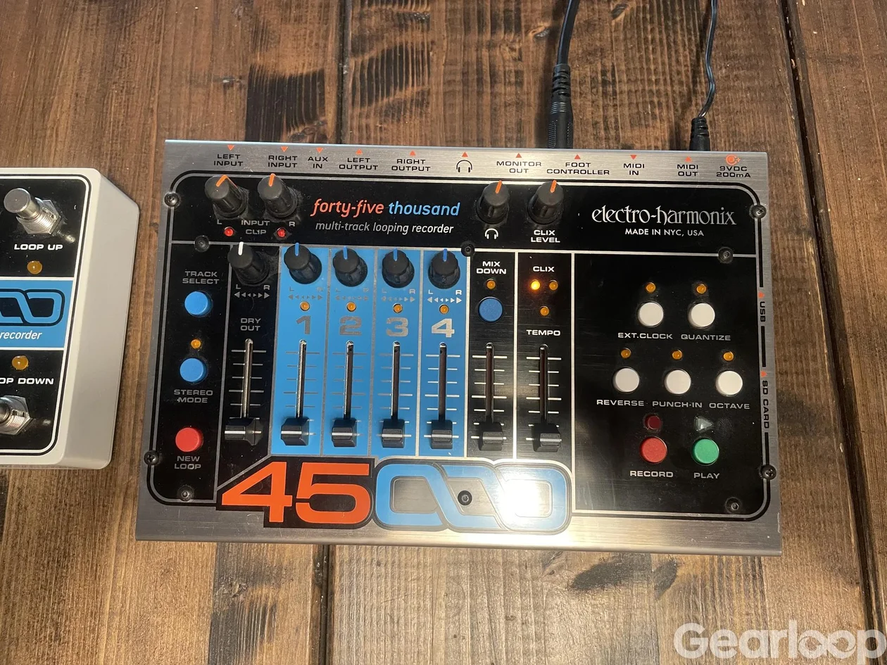 Electro Harmonix 45000 Looper + Footswitch - bild 2