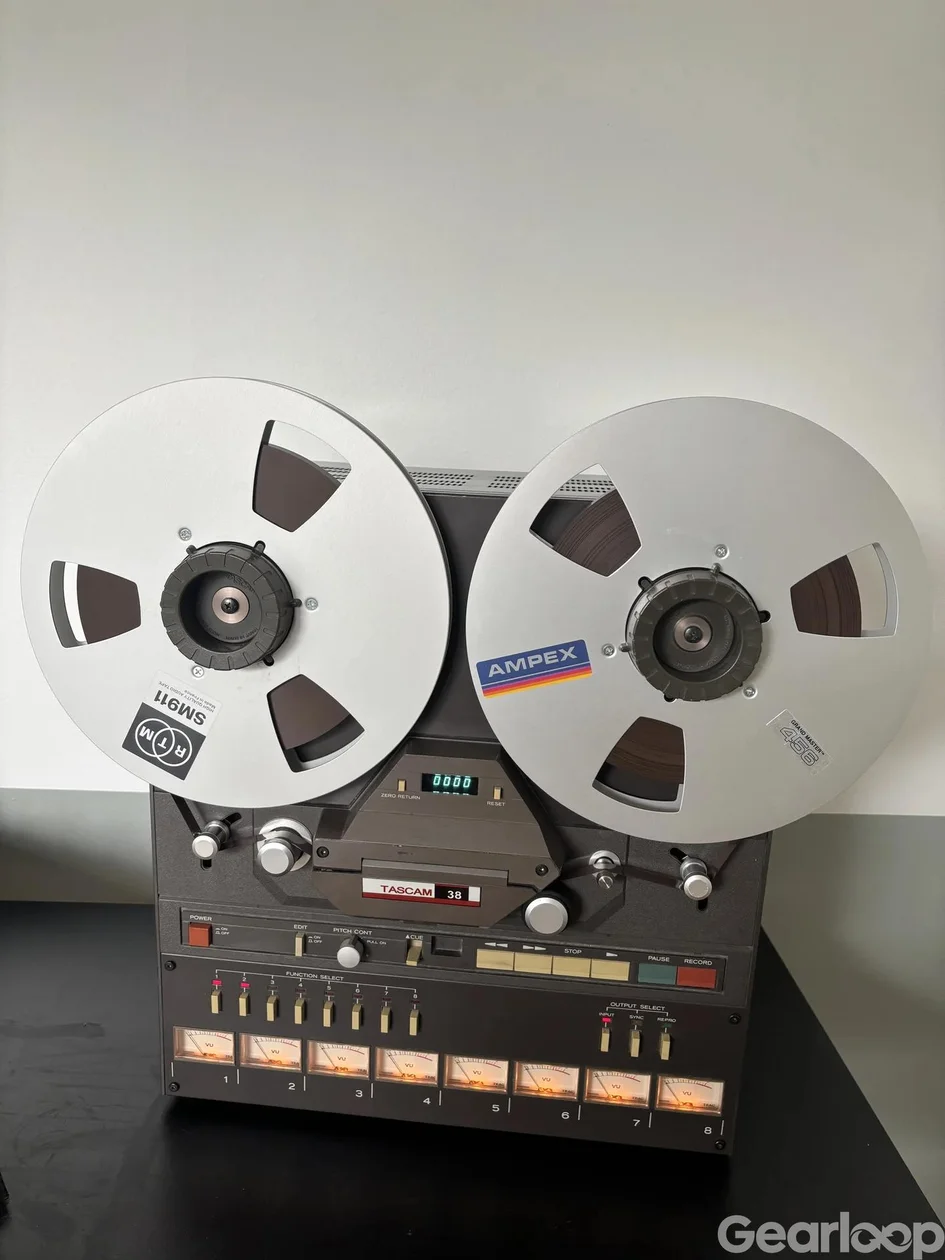 Tascam 38 bandspelare och mixerbord - bild 2