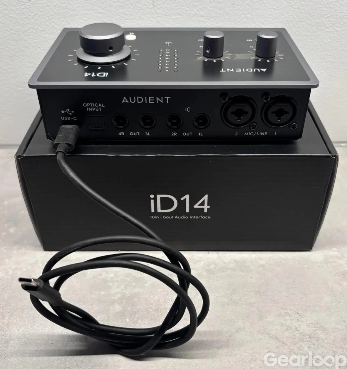 Audient iD14 mkII  ljudkort USB audio interface ADAT - bild 2