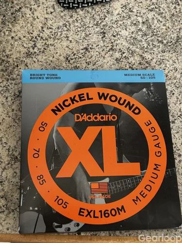 D’addario EXL160M medium scale bassträngar
