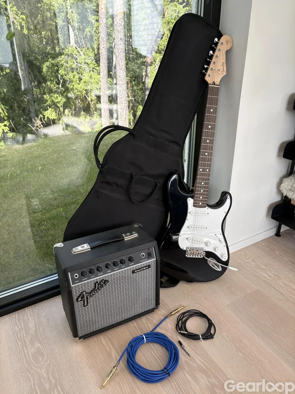 Vintage Fender Stratocaster Japan 1993 - Mint condition-paket - bild 5