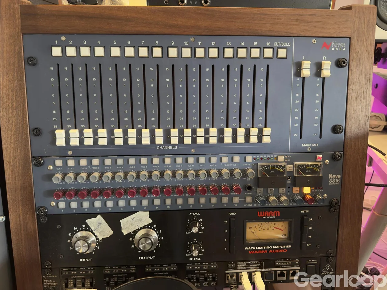 Neve 8816 + 8804, Soundcraft Series 10, Warm Audio WA76 - bild 1