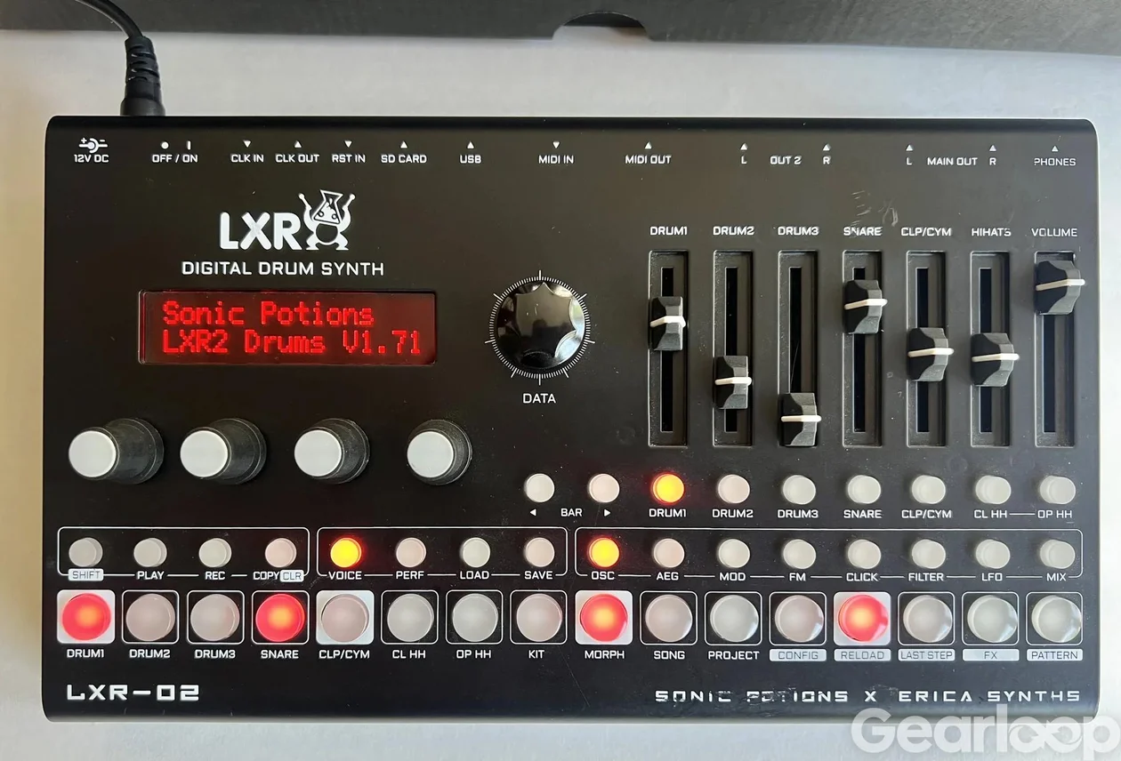 Erica Synths LXR-02 Drum Synthesizer - bild 1