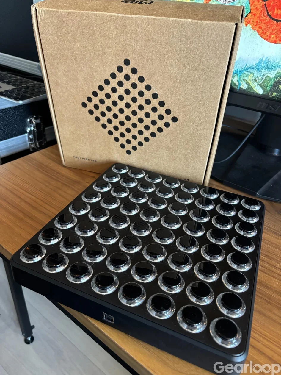 DJ TechTools MIDI Fighter 64 Black - bild 1