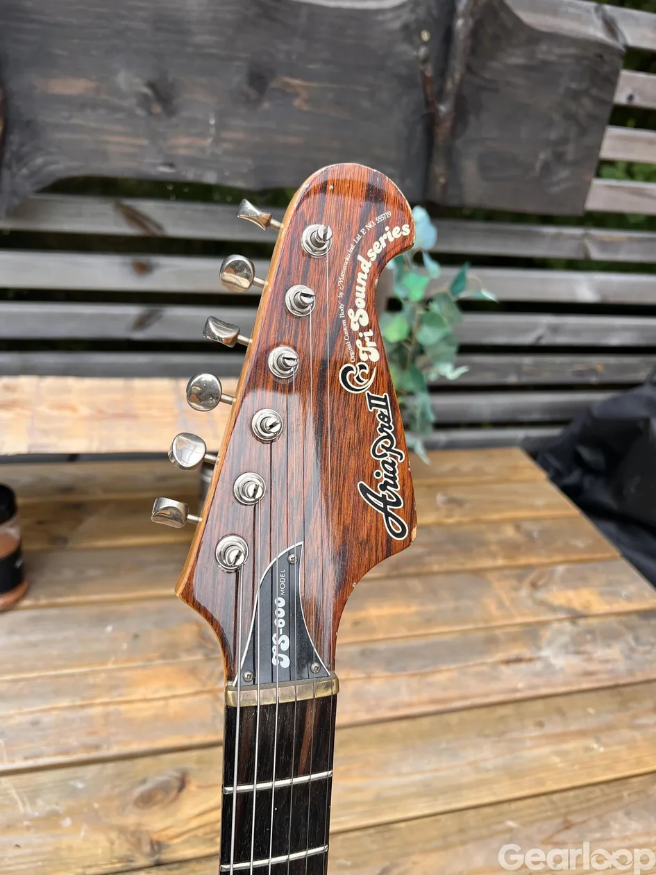 Aria Pro II TS-600 Matsumoku Japan Uppgraderad lyxgitarr - bild 2
