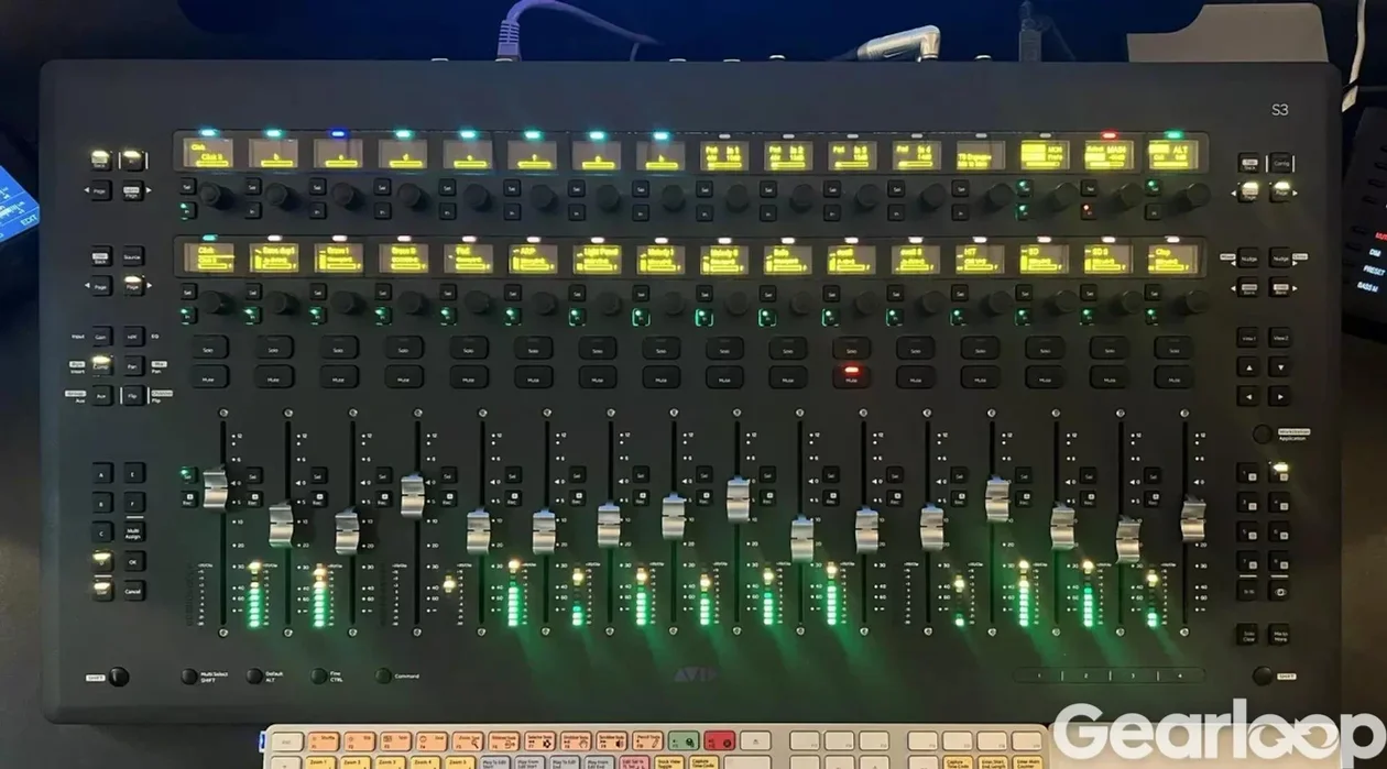 Pro Tools S3 / Avid S3 / 16 kanals controller för Pro Tools - bild 2