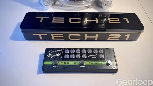 Tech 21 Screaming Blonde SansAmp gitarrpedal