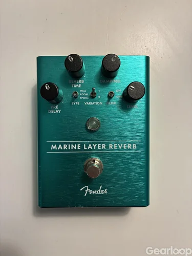 Fender-pedaler: Marine Layer Reverb & Level Set Buffer