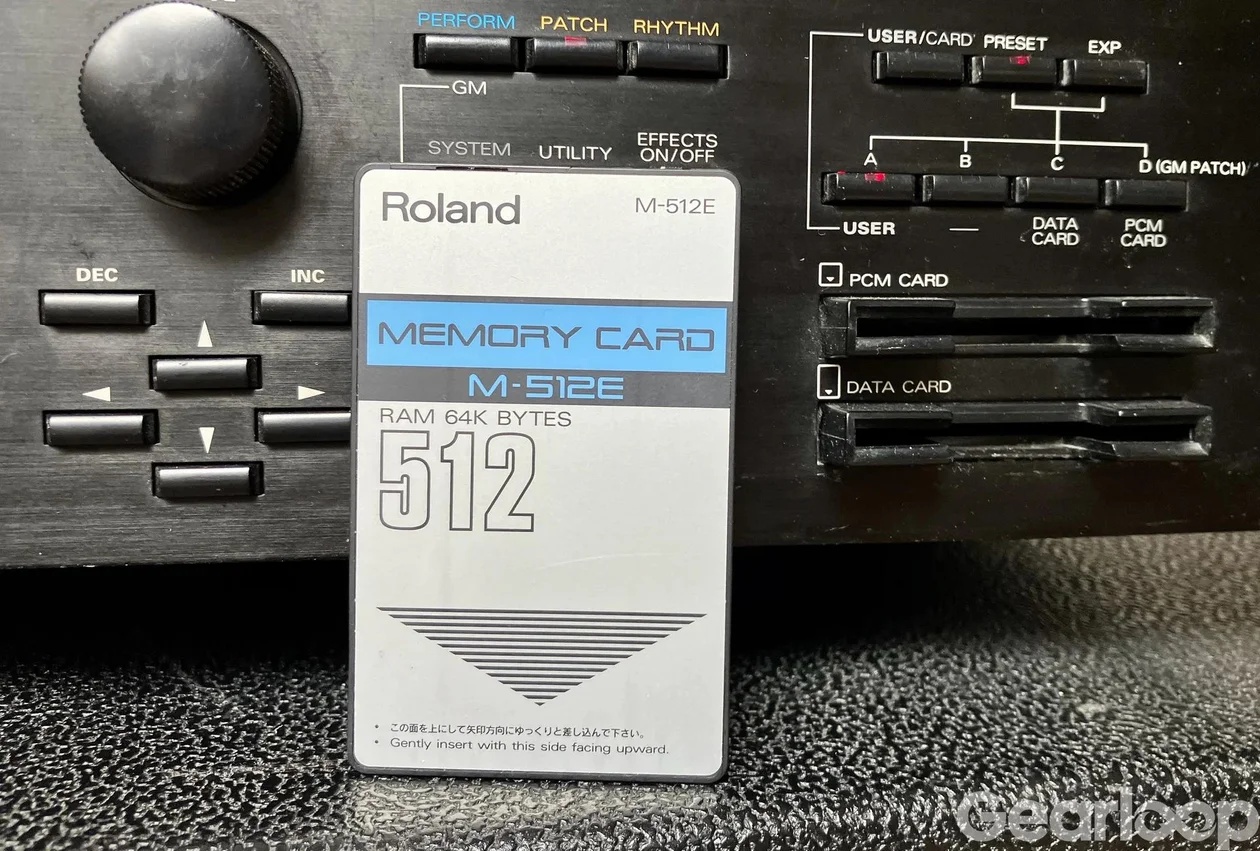 Roland JV-1080 & M-512E - bild 2