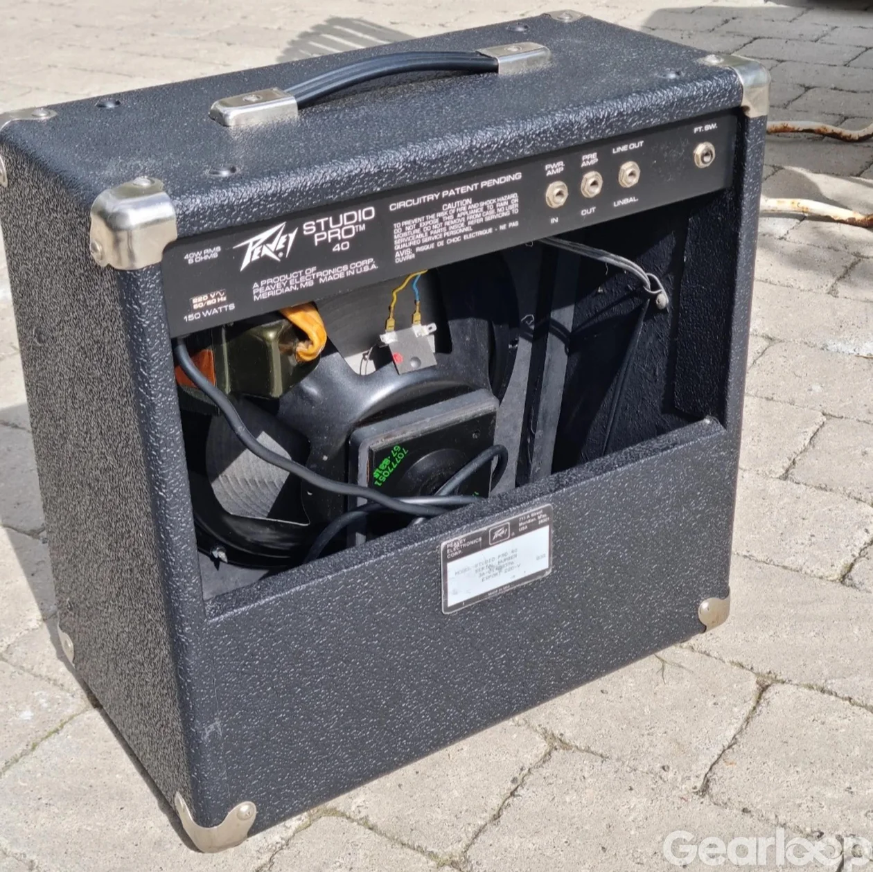 Peavey Studio Pro 40 gitarrförstärkare vintage - bild 2