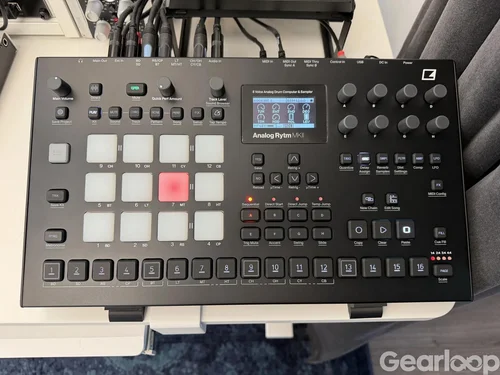 Elektron Analog Rytm MKII Black + Decksaver, kablar och stand