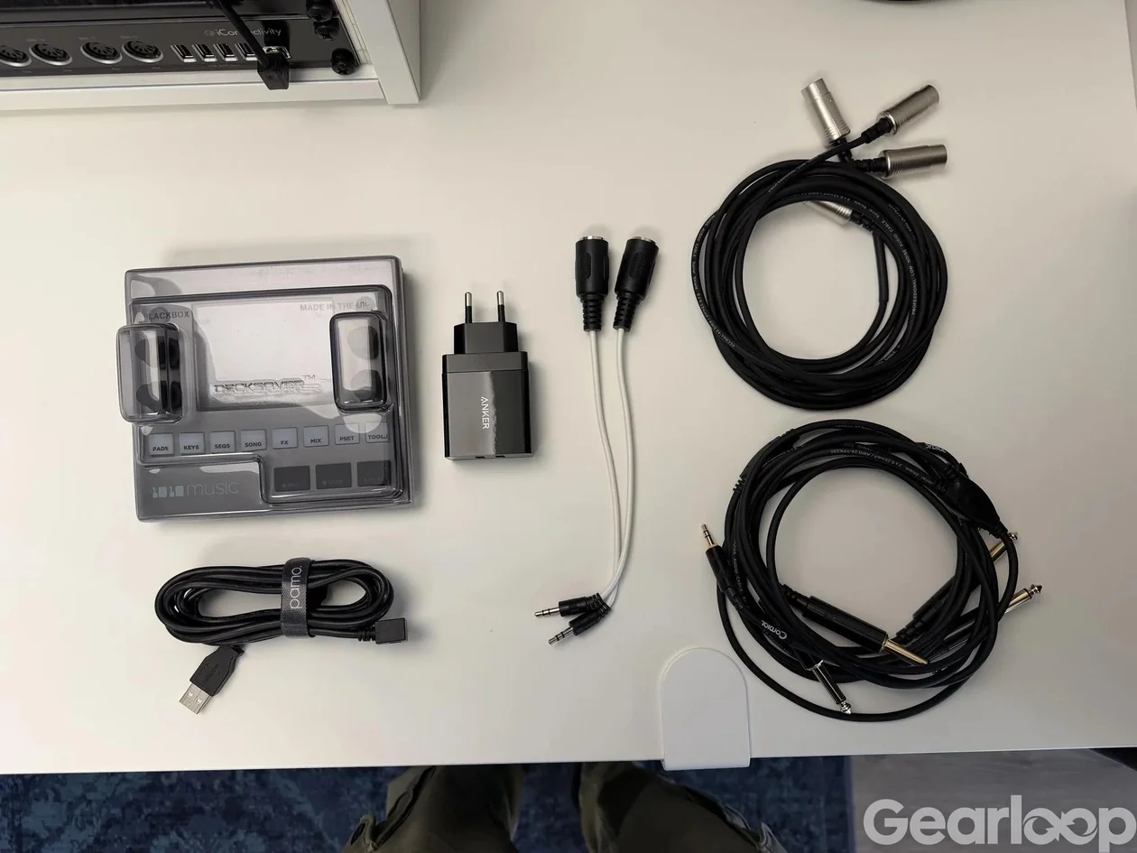 1010music Blackbox + Decksaver, 1 TB microSD, kablar & stativ - bild 4