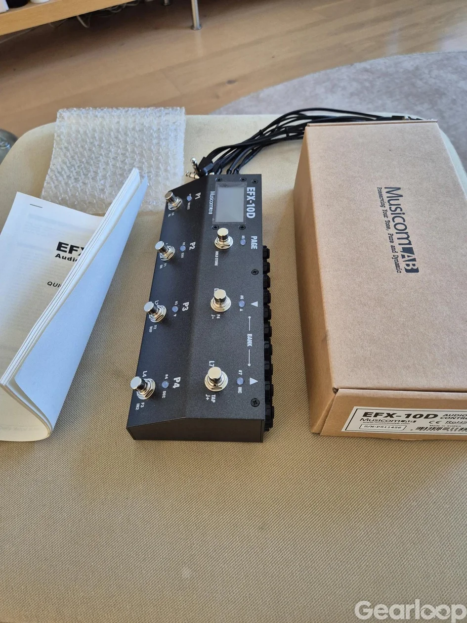 Musicom Lab EFX-10D Switcher - bild 2