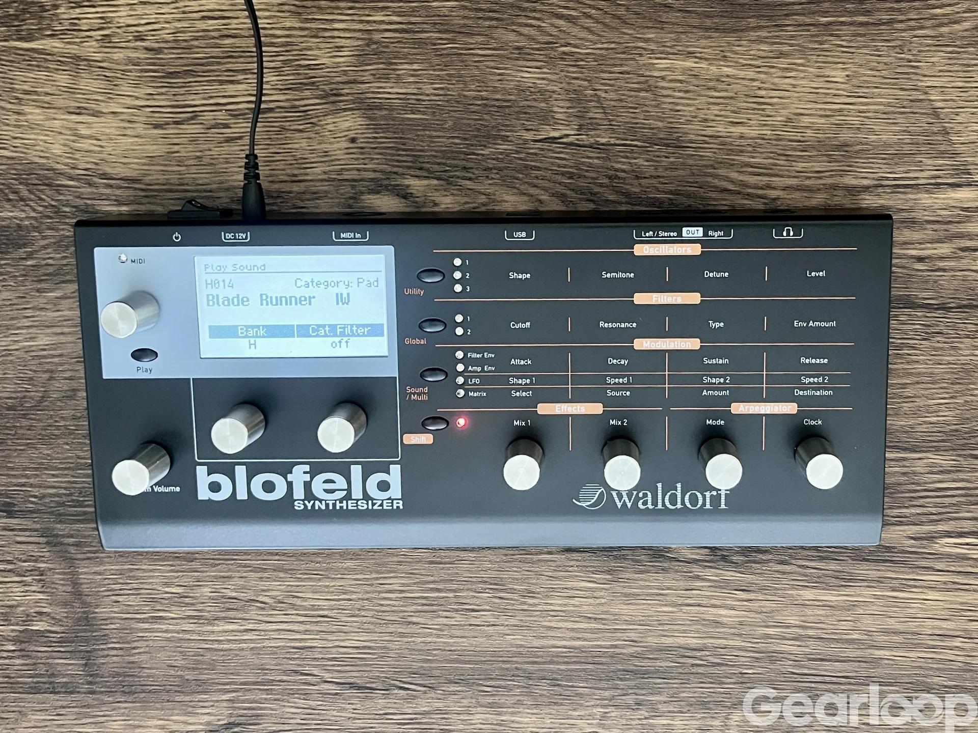 Waldorf - Blofeld Desktop Shadow Edition (SL License) - 2 600 kr
