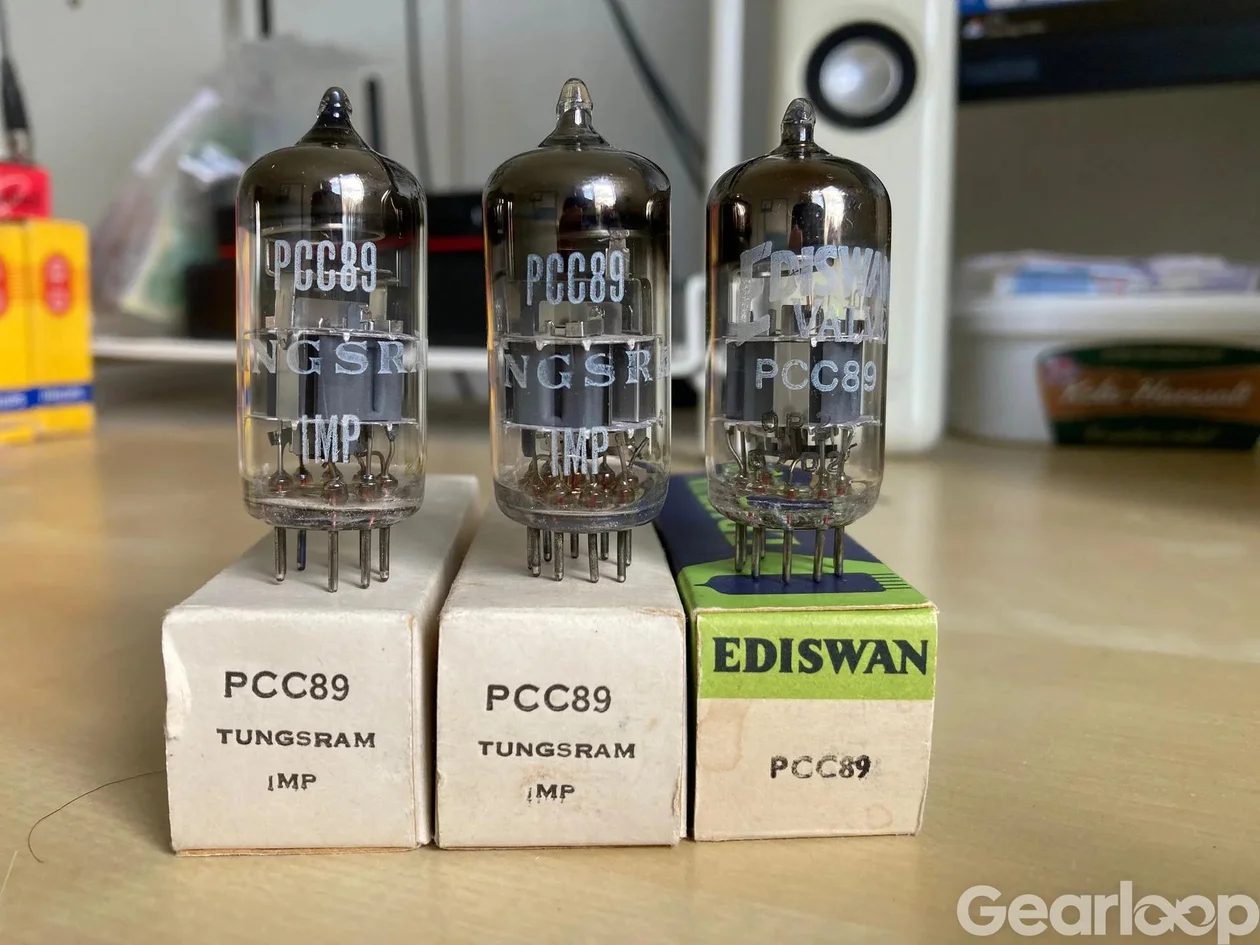 Mullard PCC89-rör NOS - bild 1