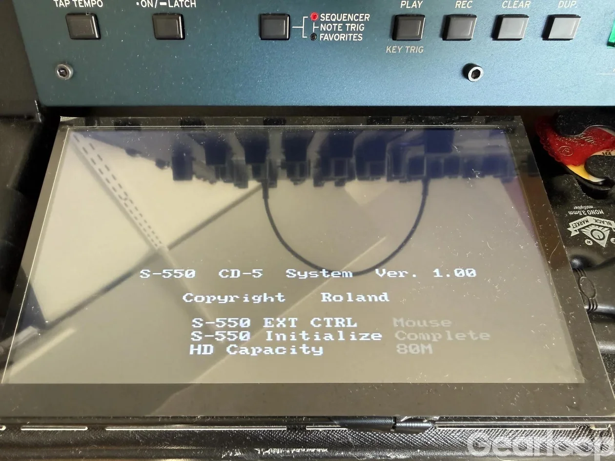 Roland S550 med SCSI - bild 2