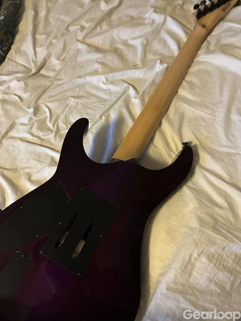 ESP Ltd m-1000 deluxe med stainless steel frets - bild 2