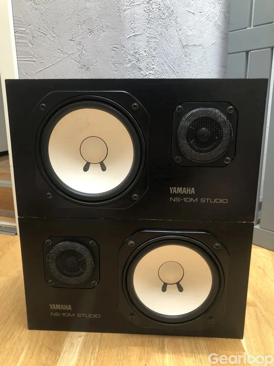 Monitorpaket: YAMAHA NS10 M STUDIO + YAMAHA P3500S slutsteg - bild 1