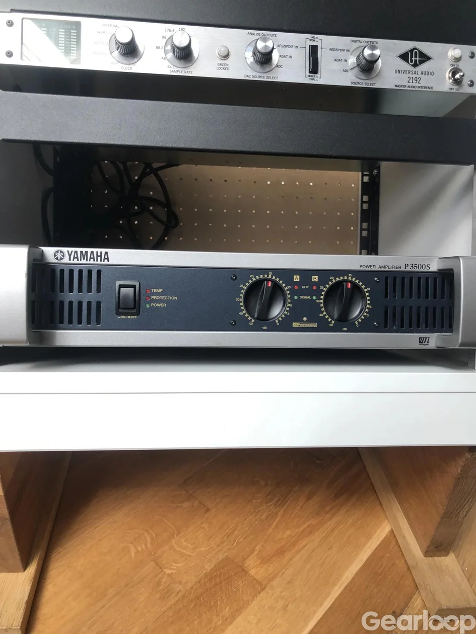 Monitorpaket: YAMAHA NS10 M STUDIO + YAMAHA P3500S slutsteg - bild 4