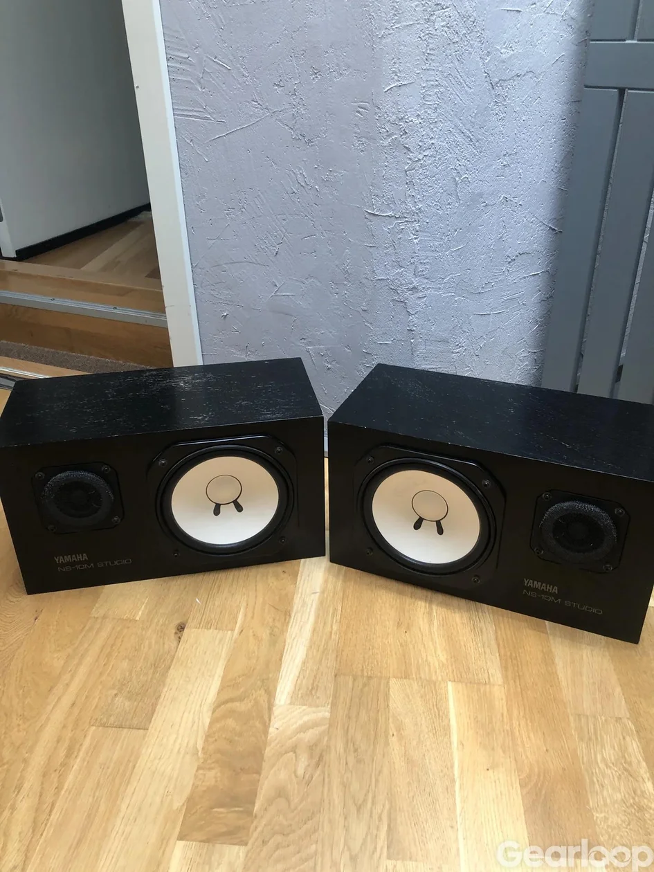Monitorpaket: YAMAHA NS10 M STUDIO + YAMAHA P3500S slutsteg - bild 2