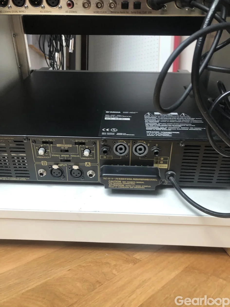 Monitorpaket: YAMAHA NS10 M STUDIO + YAMAHA P3500S slutsteg - bild 5