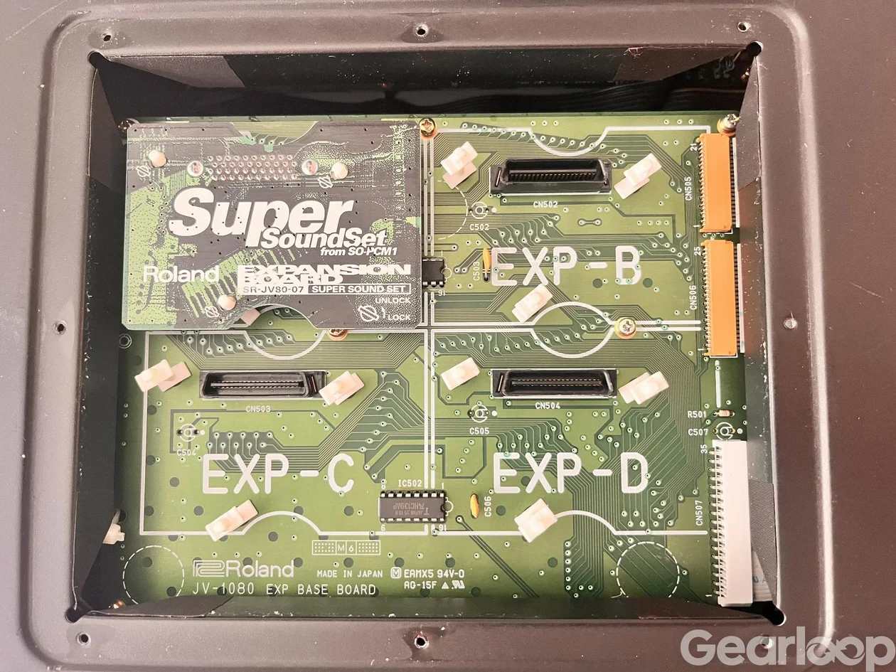 Roland JV 1080 + SuperSoundSet Expansion - bild 2