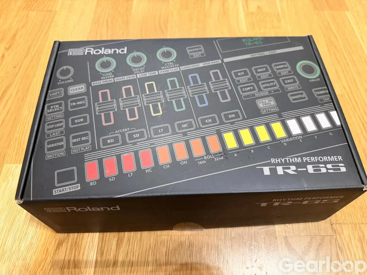 Roland TR-6S Rhythm Performer + decksaver - bild 2