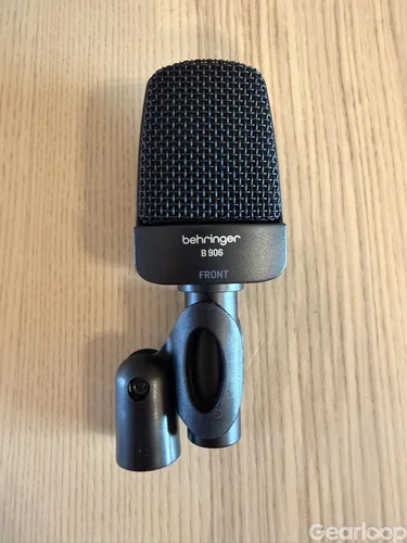 Behringer B 906 instrumentmikrofon – oanvänd