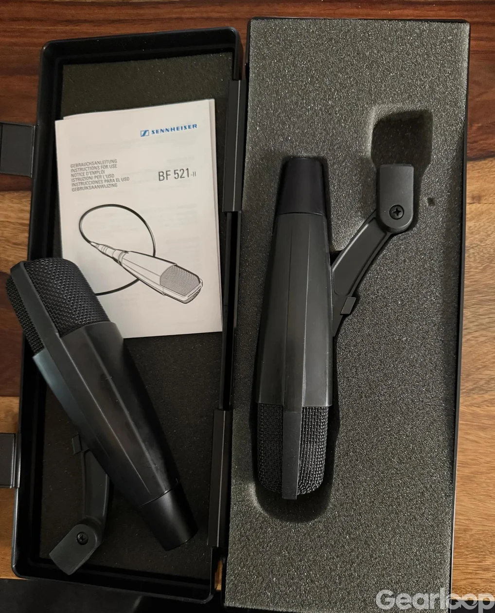 Två Sennheiser BF-521 - bild 2