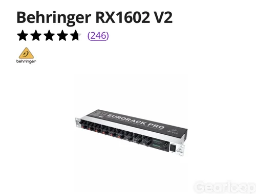 Behringer RX1602 V2