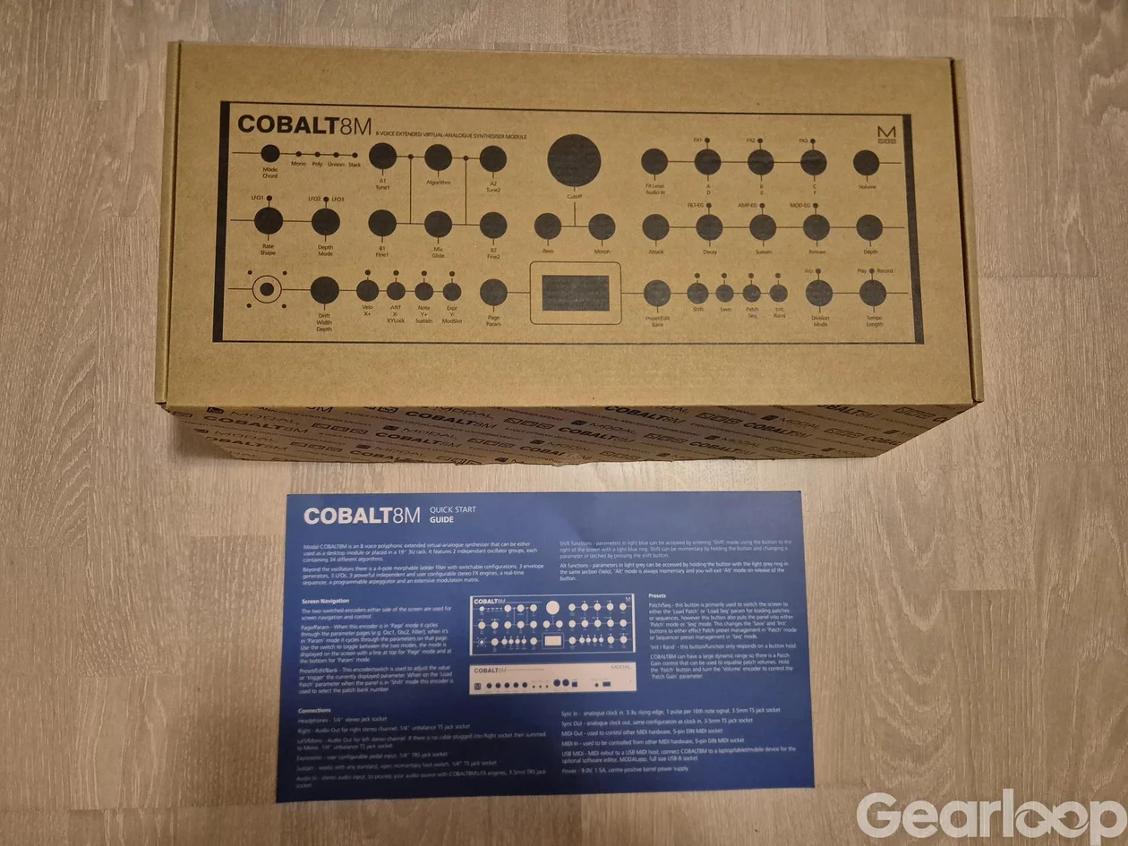 Modal Cobalt8M med decksaver - bild 4