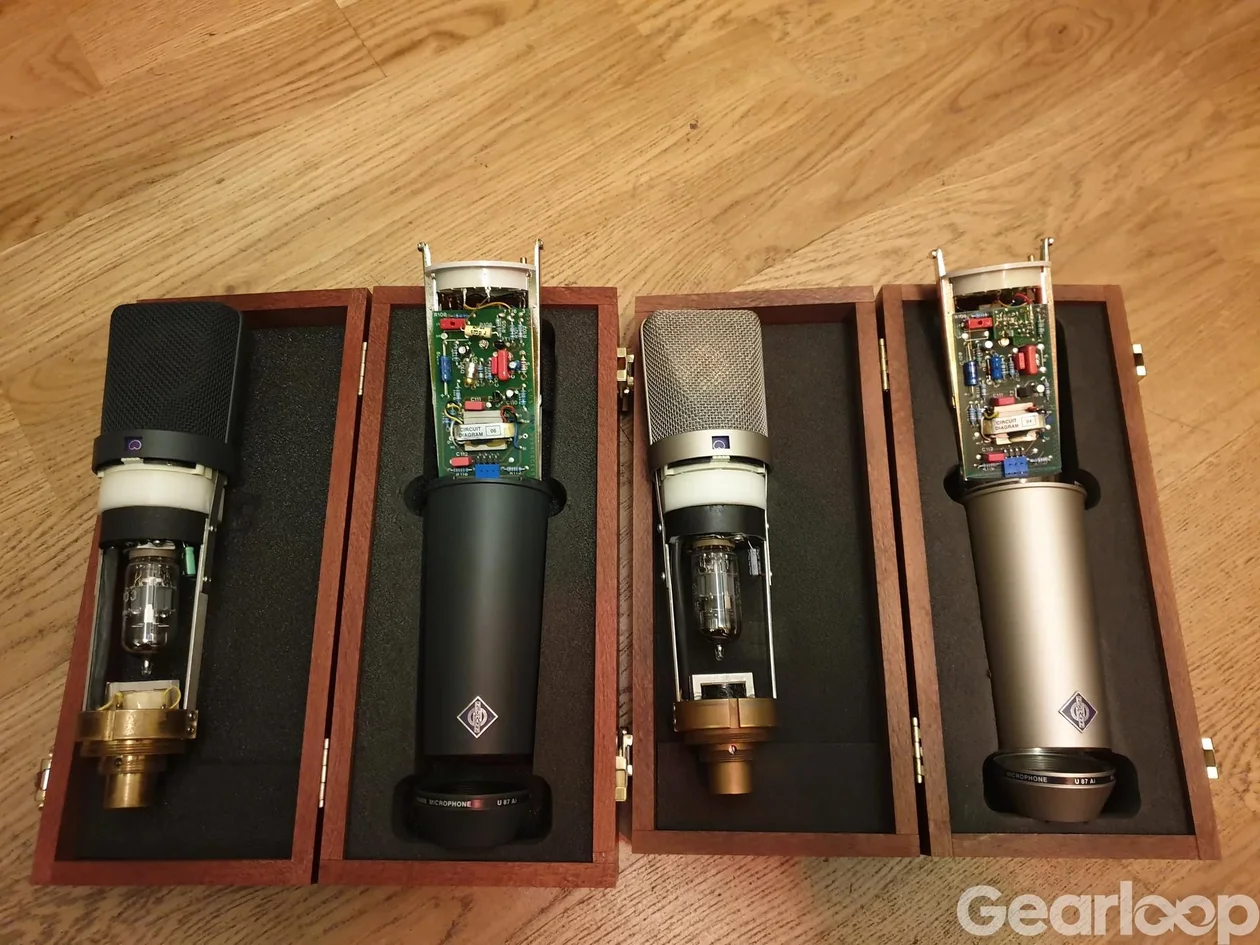 innerTUBE Audio Vacuum Tube UpGrade kit for Neumann U87 Ai - bild 2