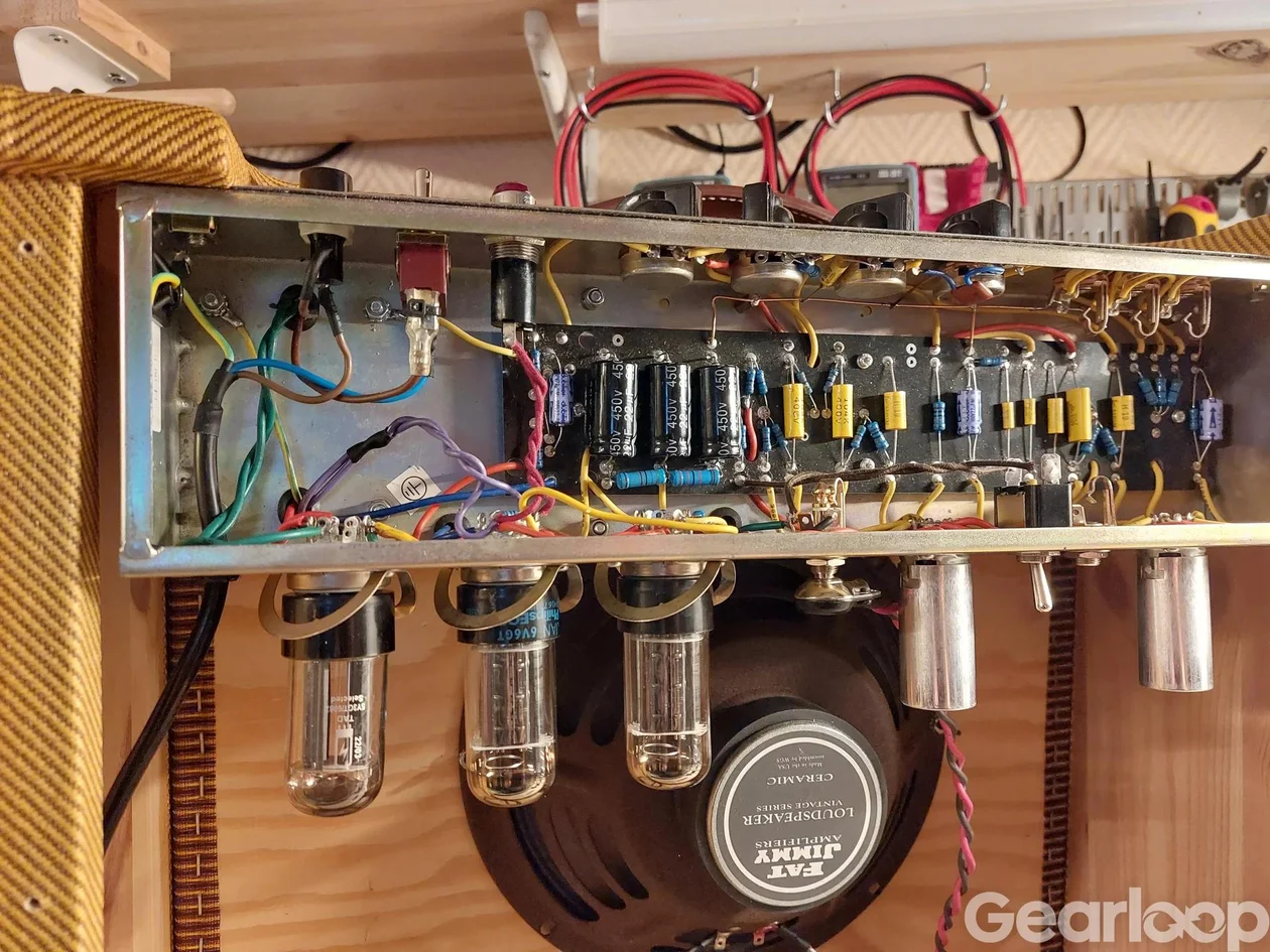 5F11 Tweed Vibrolux-klon med extra trick! - bild 3