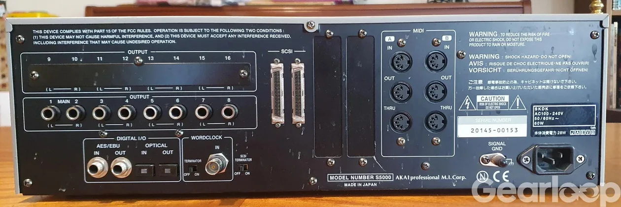 Akai S5000 - bild 2