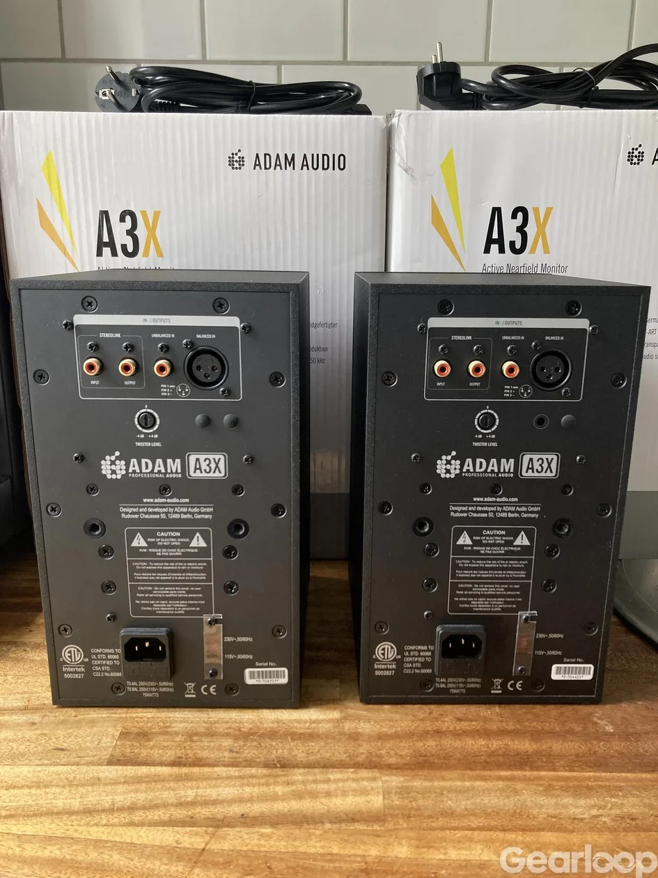 Adam Audio A3X aktiva högtalare - närfältsmonitorer - bild 2