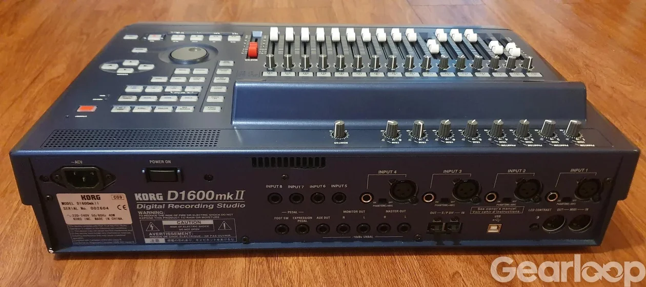 Korg DK1600 mkII Digital Recording Studio - bild 2
