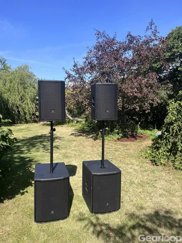 JBL PRX800 PA-anläggning