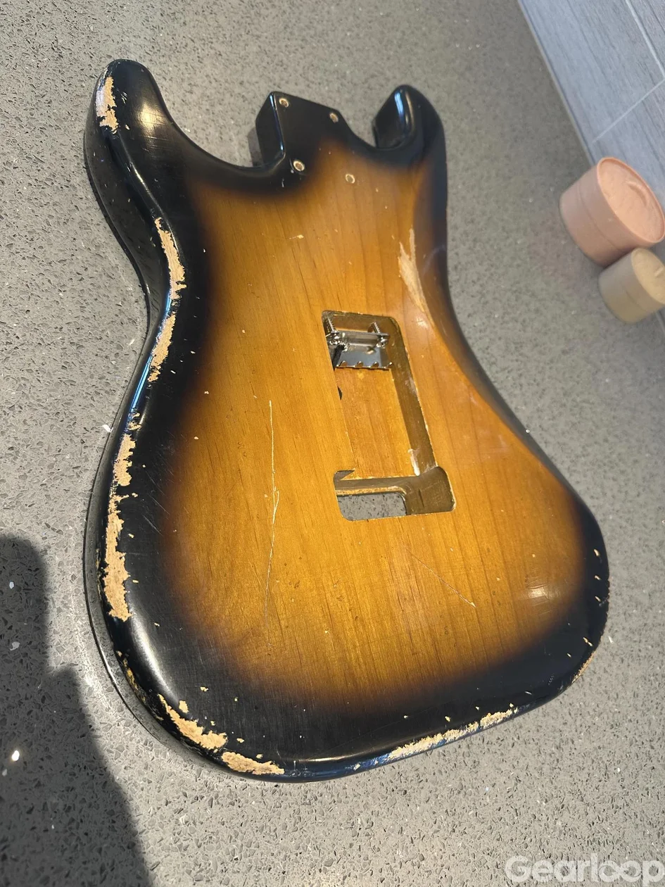 MJT Stratocaster kropp 2TSB - bild 2