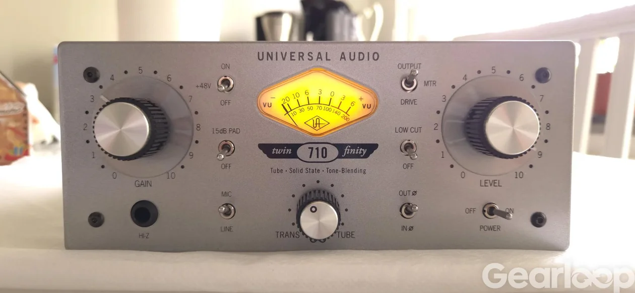 Universal Audio 710 Twin-Finity micpreamp / preamp - bild 2