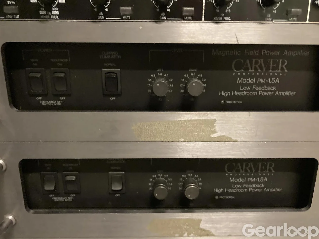 Fynd!? 4 st Power-amp + Crossover + Rack - bild 2