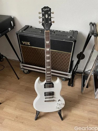 Epiphone SG Muse pearl white metallic