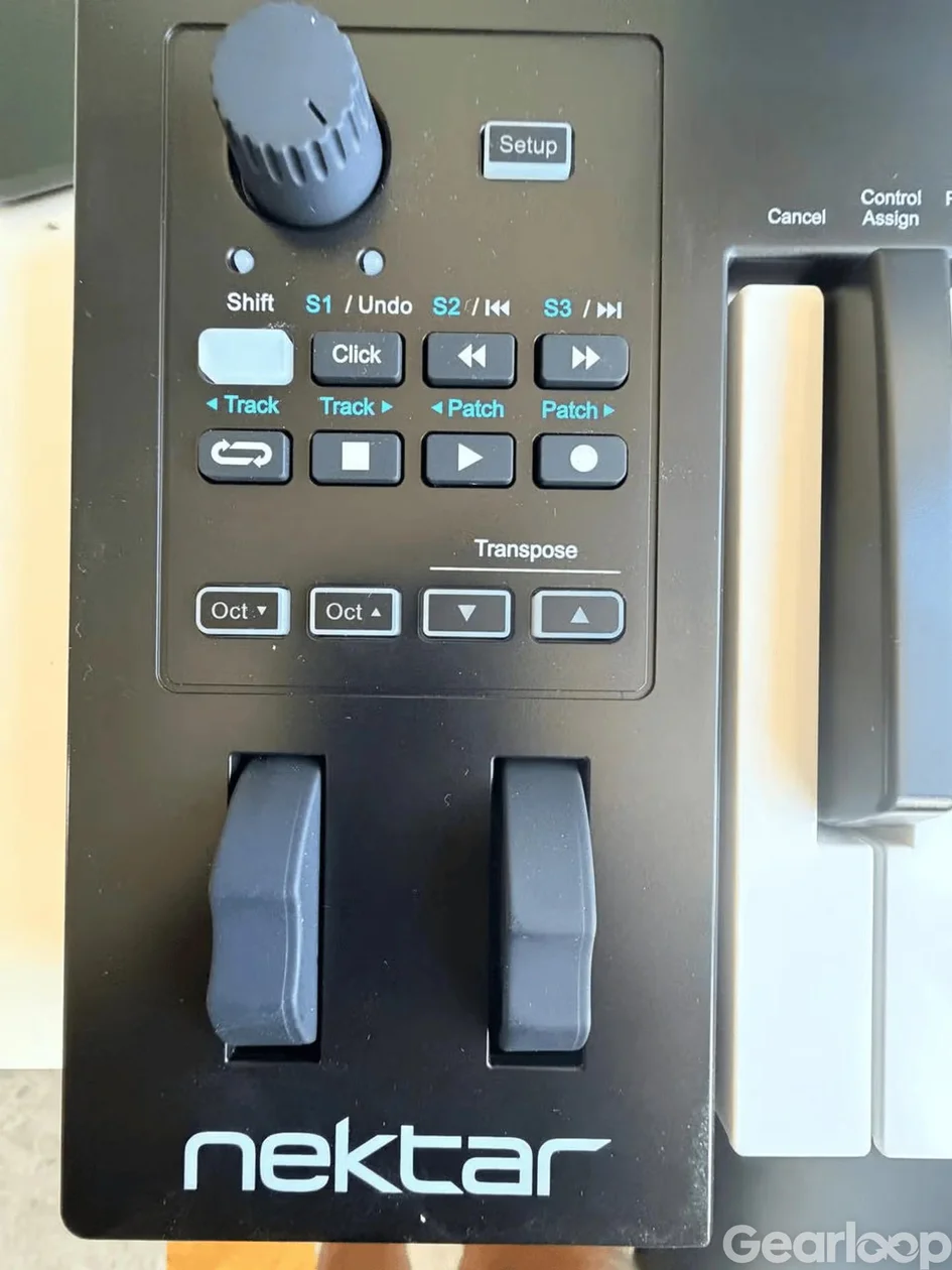 Nektar Impact GX49 MIDI-keyboard svart/vit - bild 2