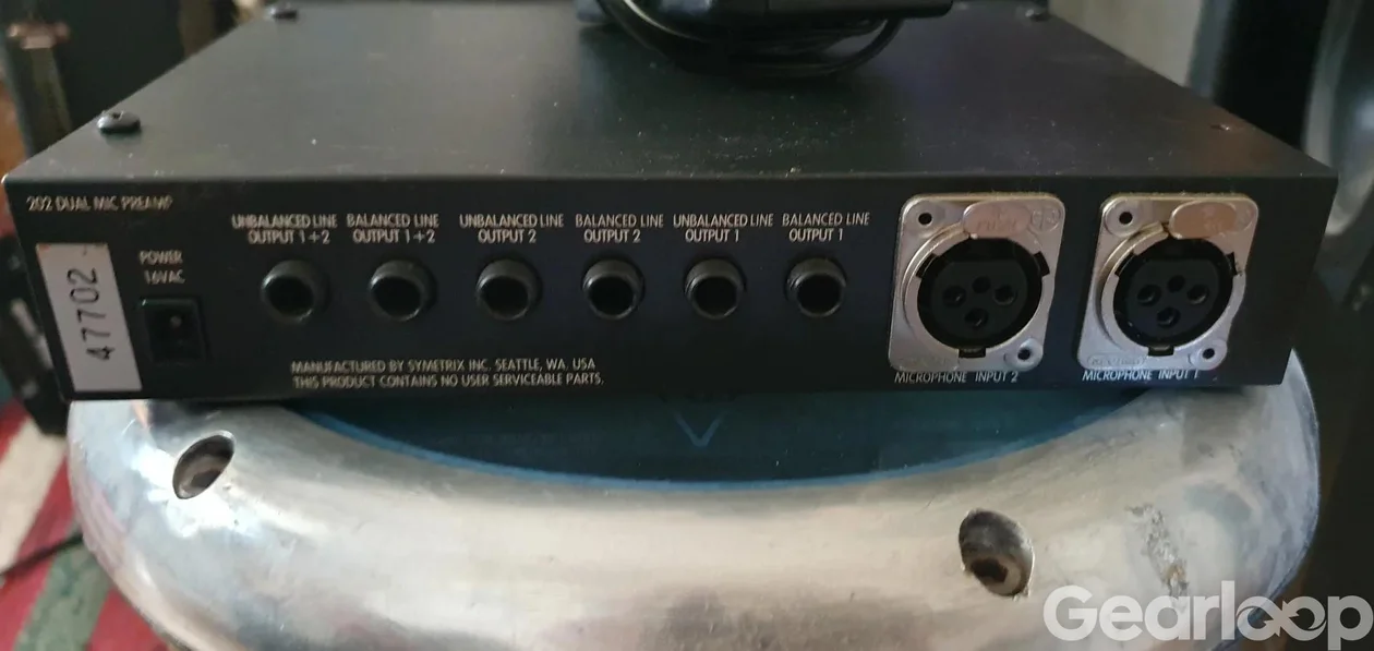 Symetrix SX202 Dual mic preamp - bild 2