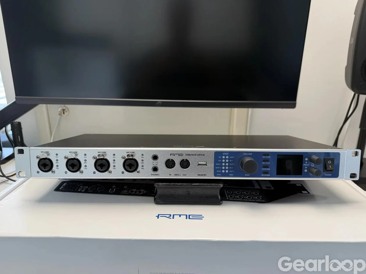 RME Fireface UFX III + ARC USB Remote – i absolut nyskick - bild 2